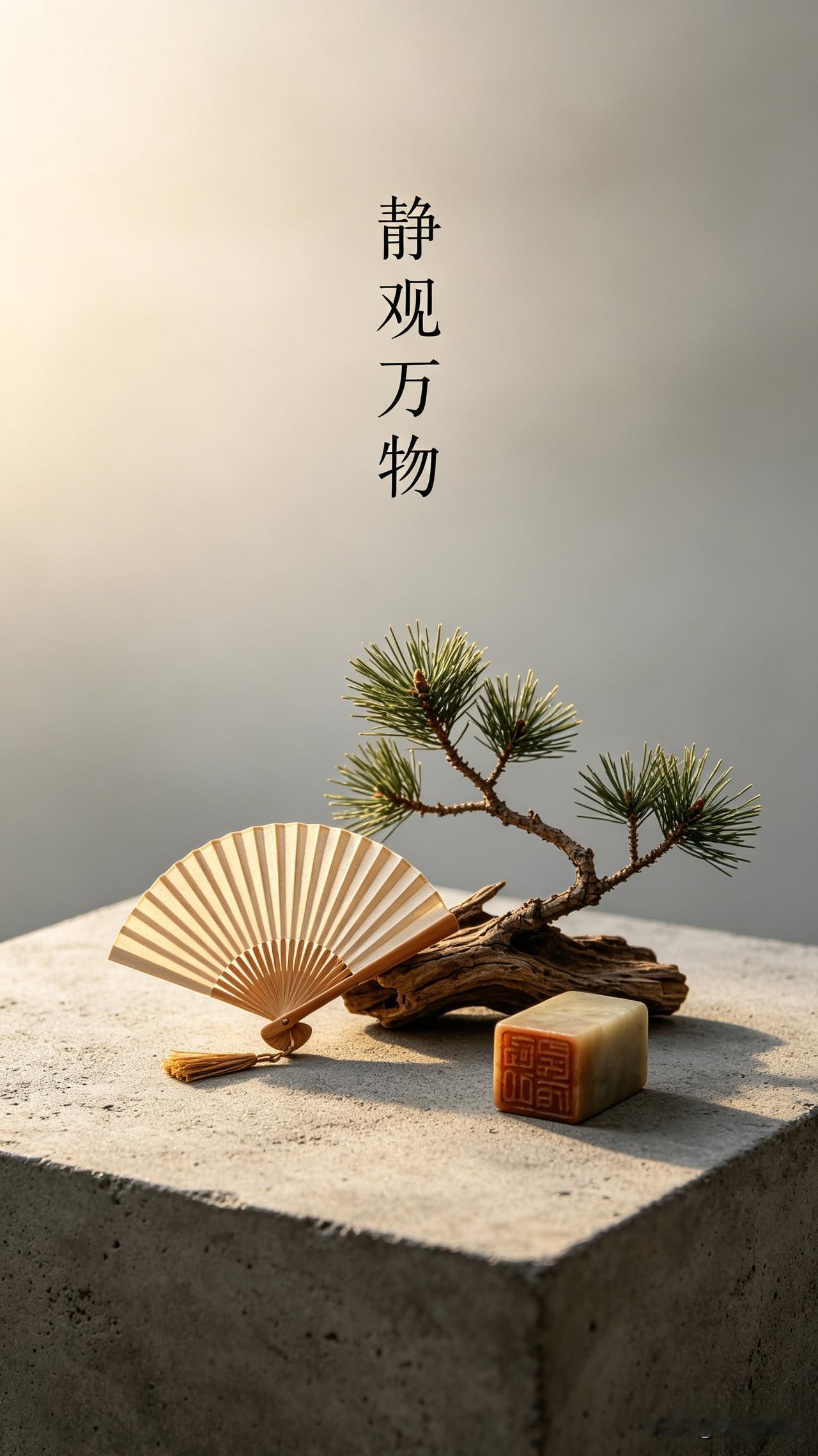 《观物：见山是山，见山非山，见山还是山；观心：逐物则迷，舍物则空，即物即心，物我