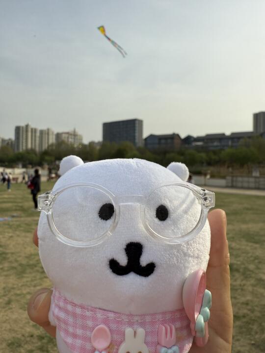 带熊孩纸来放风筝🪁