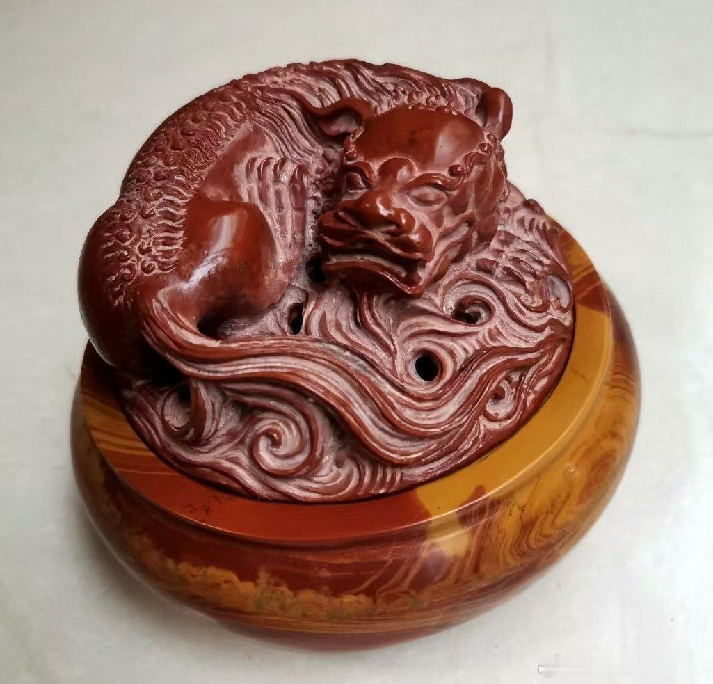 【精品展示】（二）砚台系列（5）：红丝砚❶～～墨砚斋作品⑨。与师友们分享，一手货