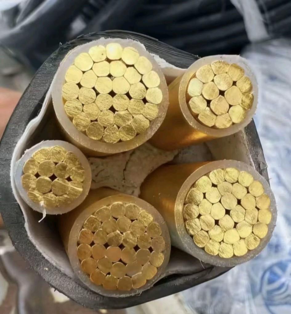 做电工可太难啦，又开启“牛马”般的一天咯！但每当瞧见这电缆，职业病就犯了，心里就