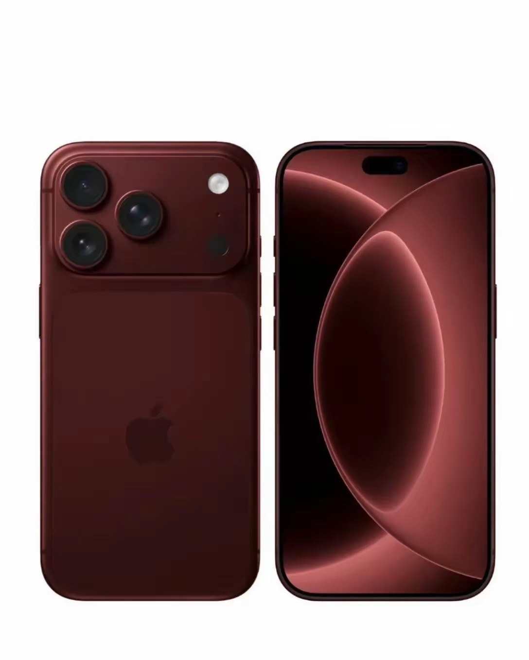 iPhone18Pro深红配色好看吗？钛金属中框配哑光玻璃，灯光下像晃动的红酒杯