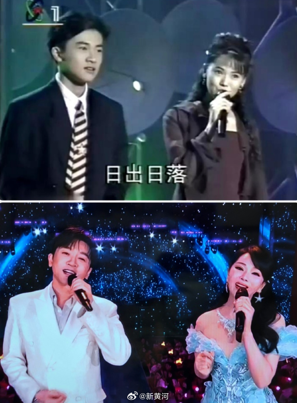 【#伊能静一开口甜度超标# 】马年央视#春晚# 的舞台上，胡德夫、辛晓琪、伊能静