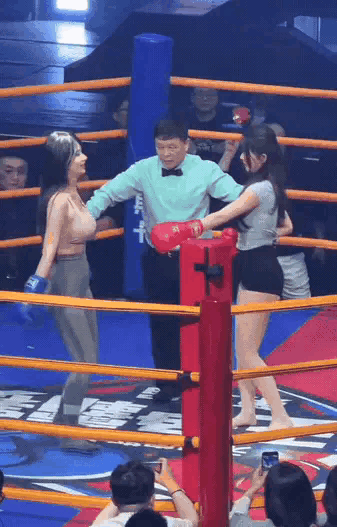 这是拳击吗？还是舞蹈表演？