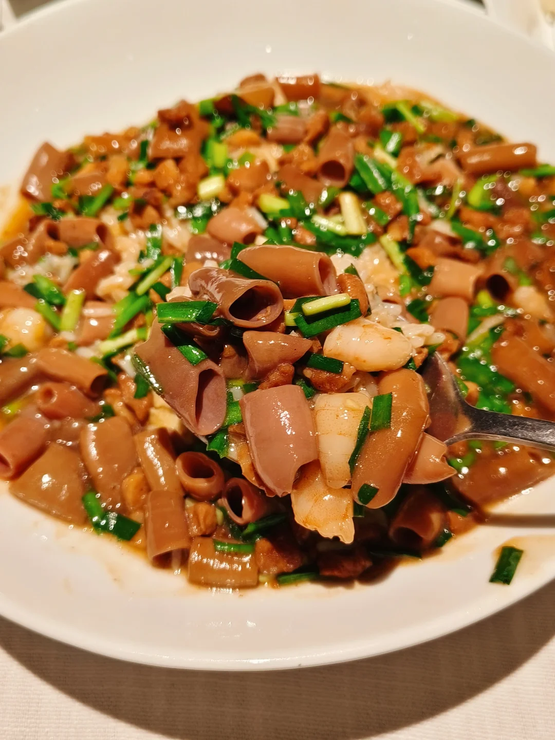 吃到了！我和晓明哥之间只差一碗海肠捞饭