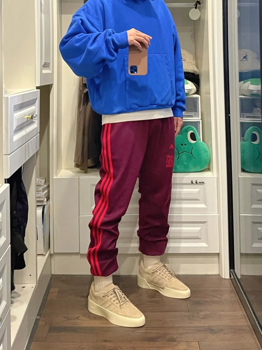 克莱因蓝｜束脚裤穿搭