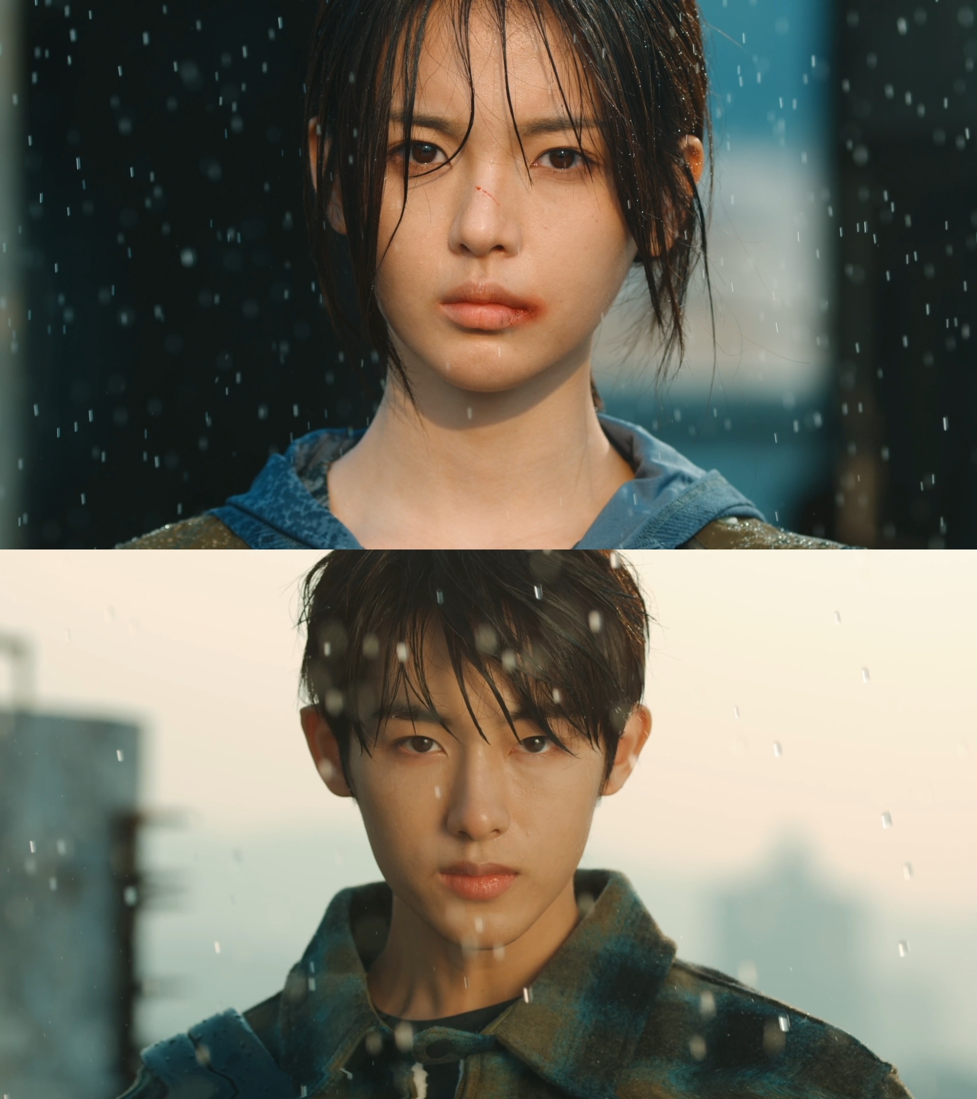 其实这一幕我有点想到了太阳的后裔姜暮烟和柳时镇 