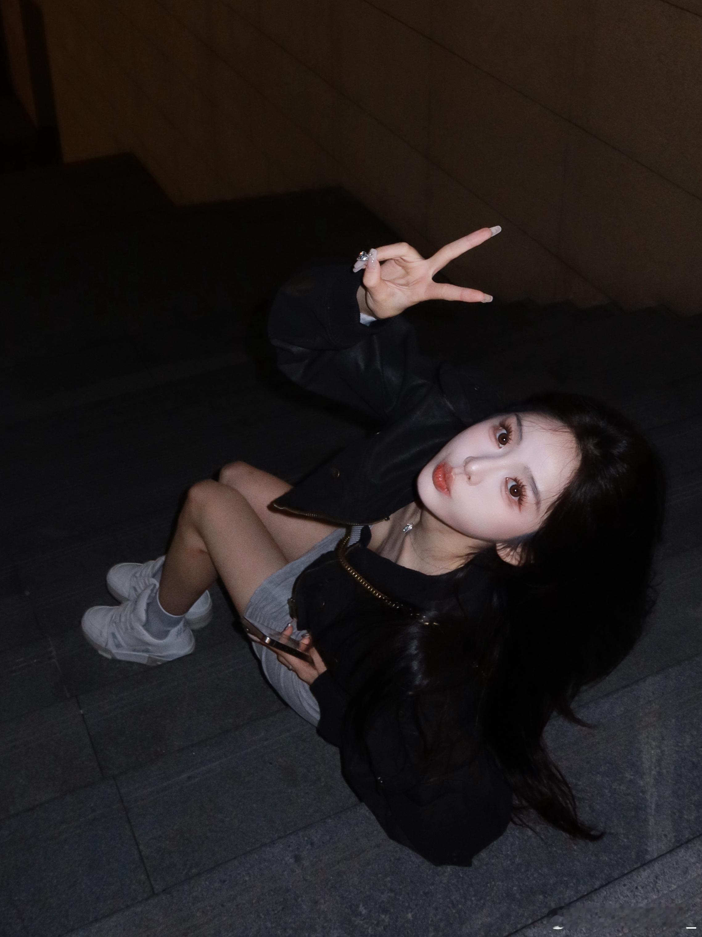 光在脸上 ​​​