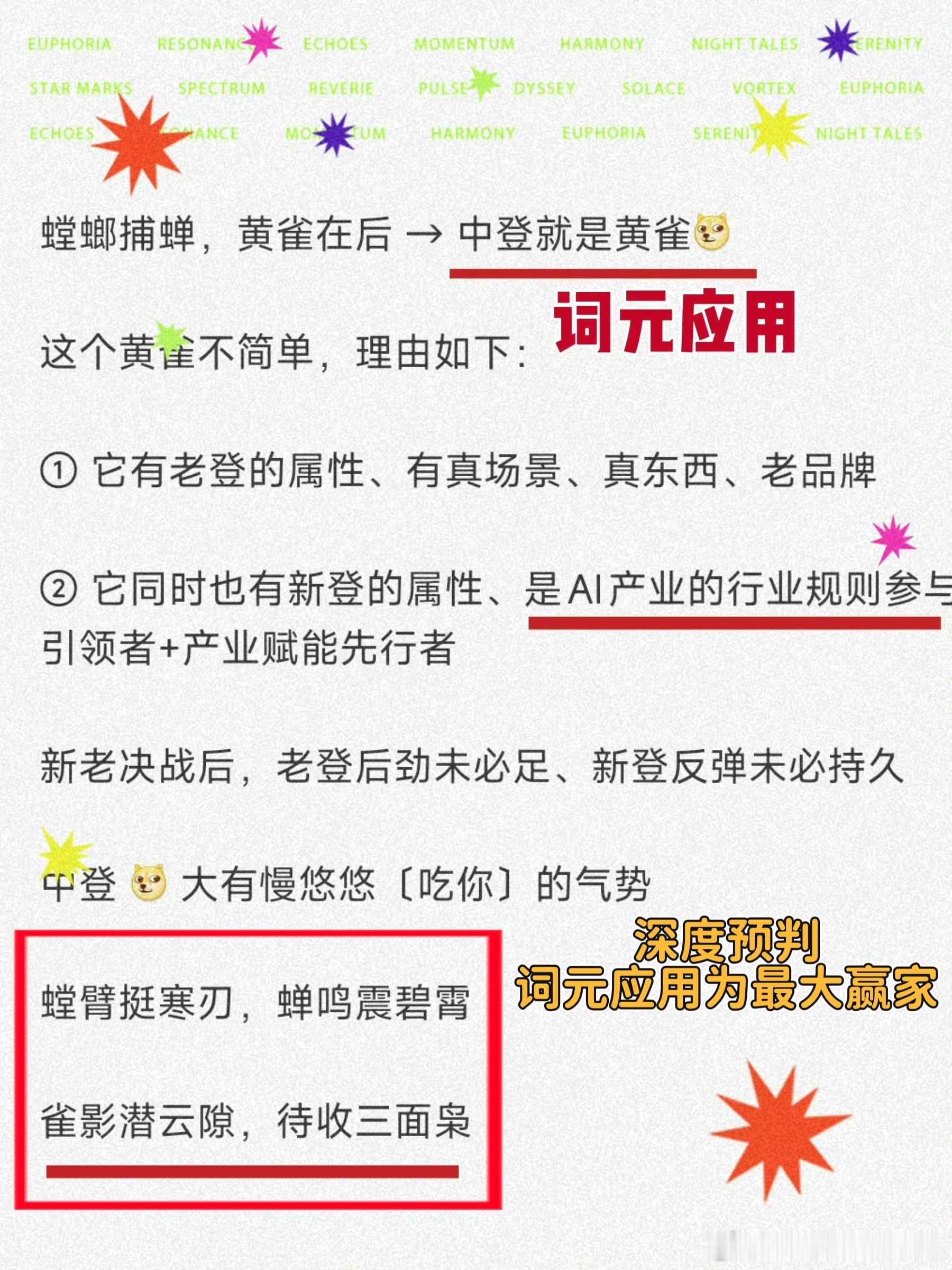 6月末 → 我们研判硬件爆锤即将到来老登锤新登算力〔螳螂 → 蝉〕并预判：旁观的