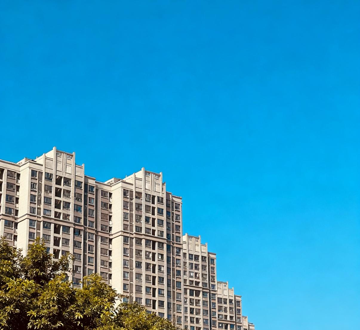 随手拍一张你所在城市的蓝天景色