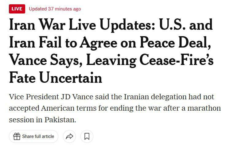 纽约时报在分析特朗普政府当前休战期间的战略时指出，美国无法通过威胁重启战争来向伊