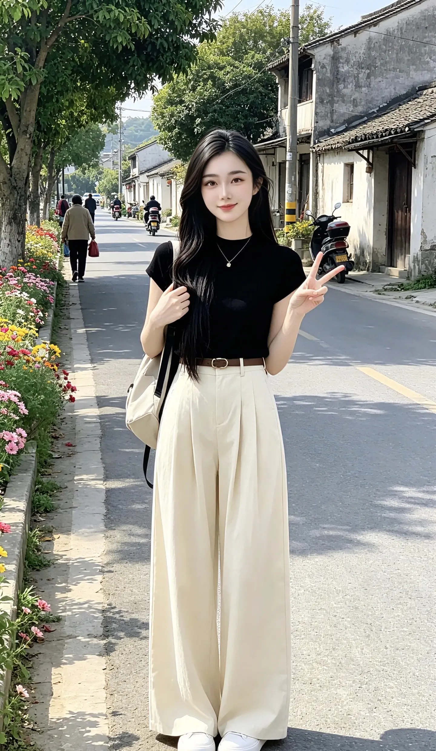 夏季穿搭 初夏穿搭 气质女神短袖穿搭 谁能拒绝夏日姐感穿搭呢 简约气质穿搭
