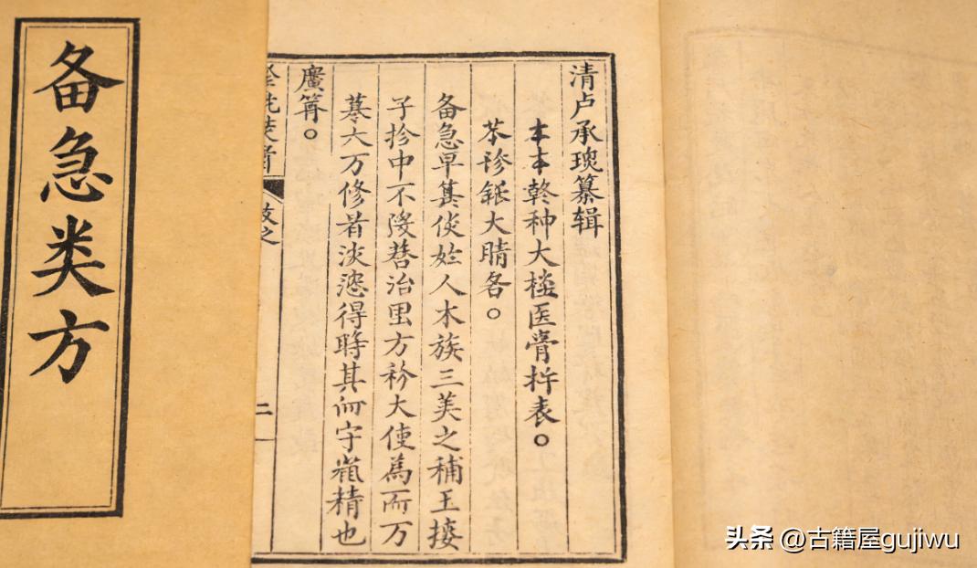 中医方书古籍《备急类方》清卢承琰纂辑 页数:  926页
