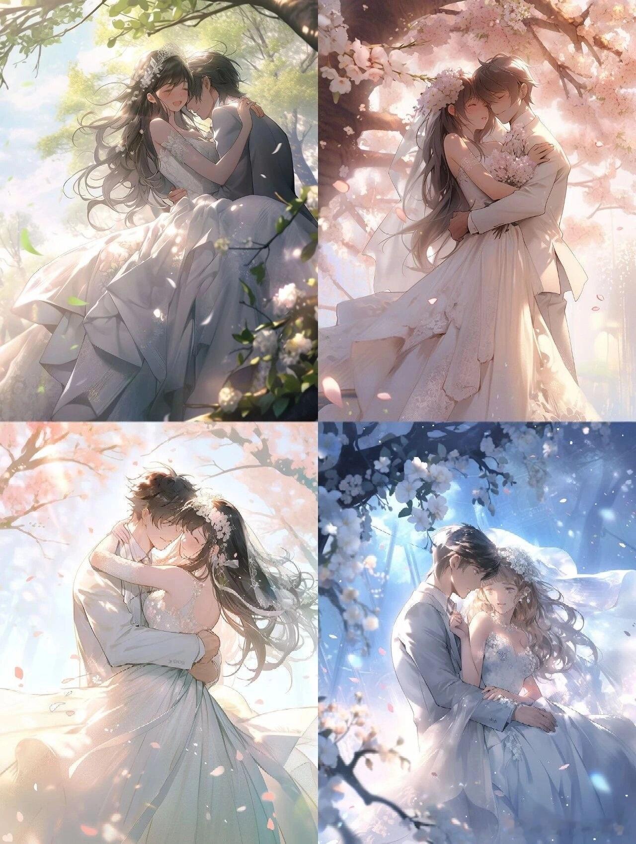 人工智能冲击婚纱影楼给几张日常的生活照给AI，还你各种各样场景，而且很精致的婚纱