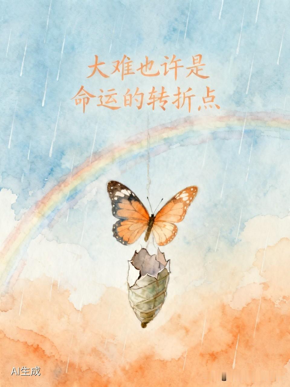 你相信大难后会有大福吗大难也许是命运的转折点。