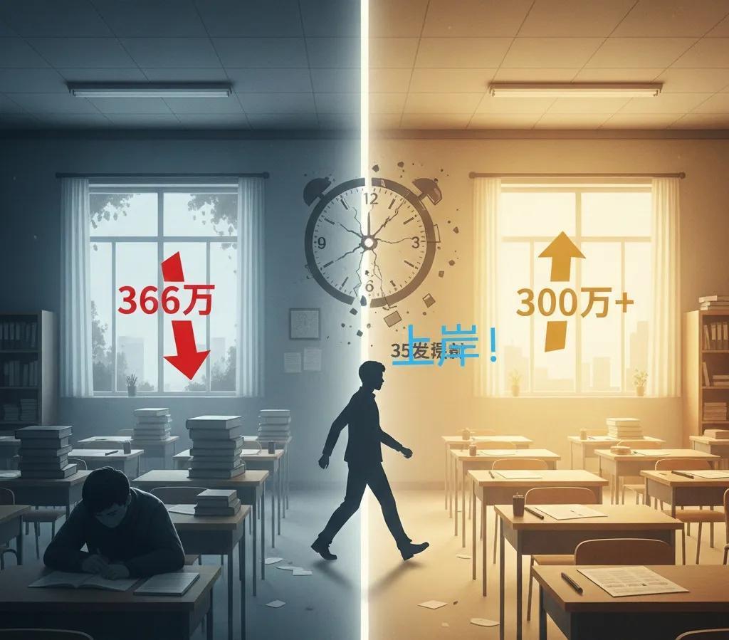 明天公务员考试拉开大幕
报考人数首次突破300万
35岁年龄限制也悄悄松动了些。