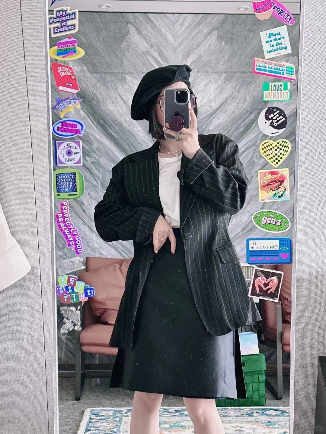 JNBY新品｜条纹西服真是我的心头爱