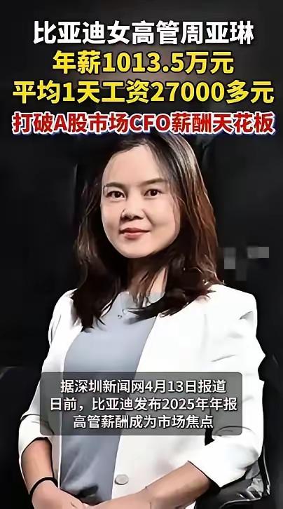 高管年薪超百万，令人羡慕！