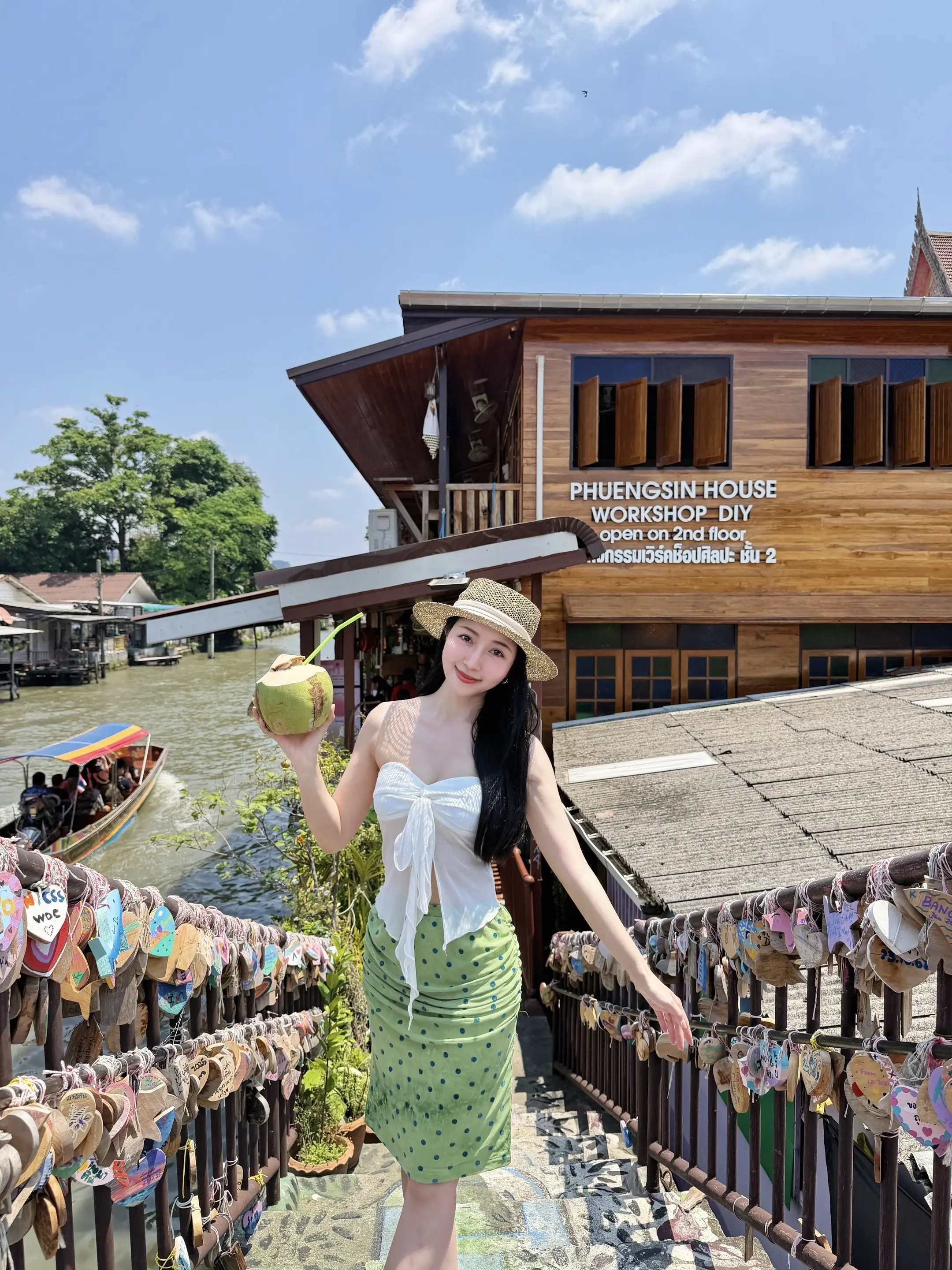 曼谷超chill的水上市场～