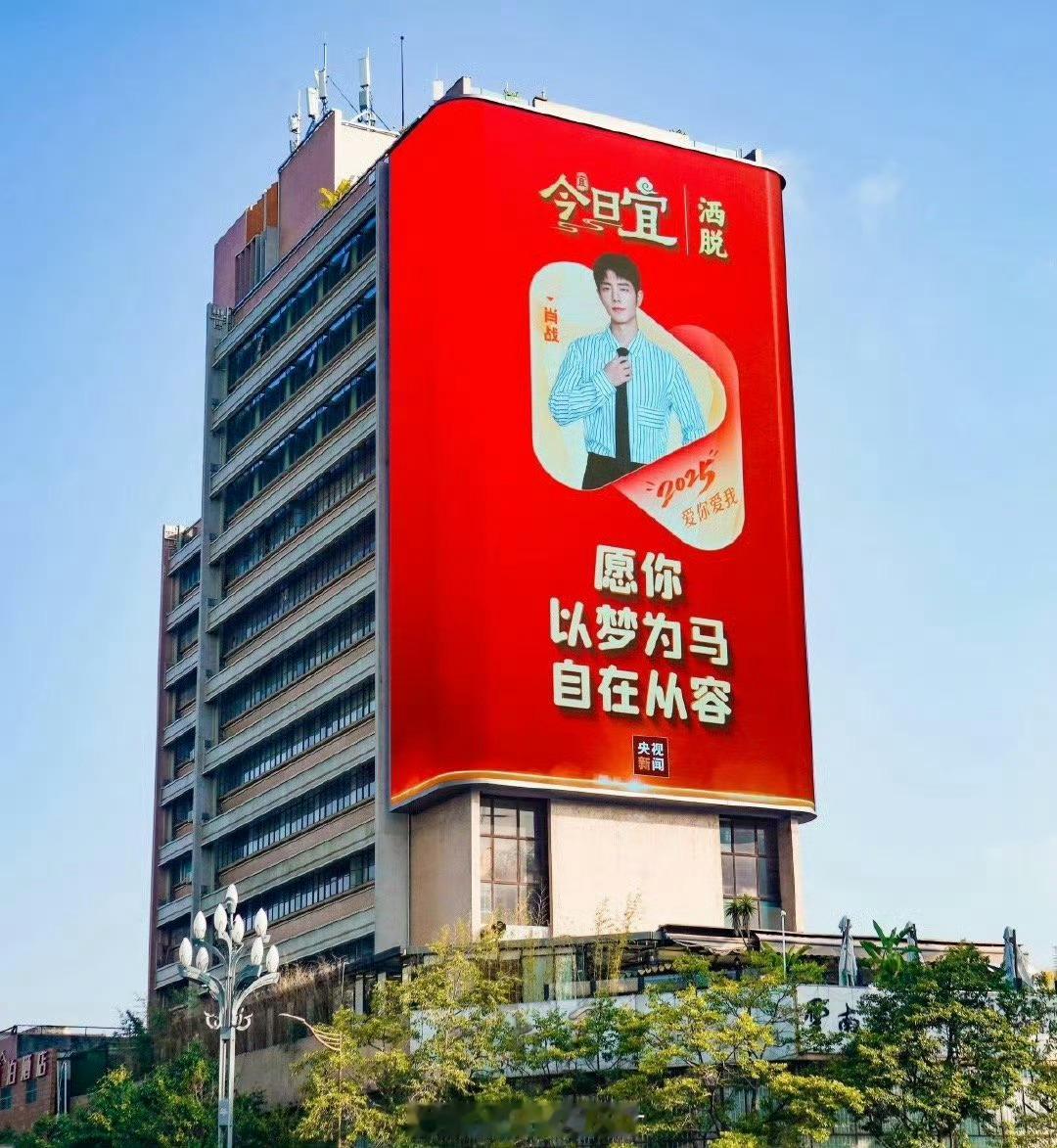 肖战央视新闻地广 满满的排面啊，央视新闻随处可见肖战的地广，你战真是火了好多年！