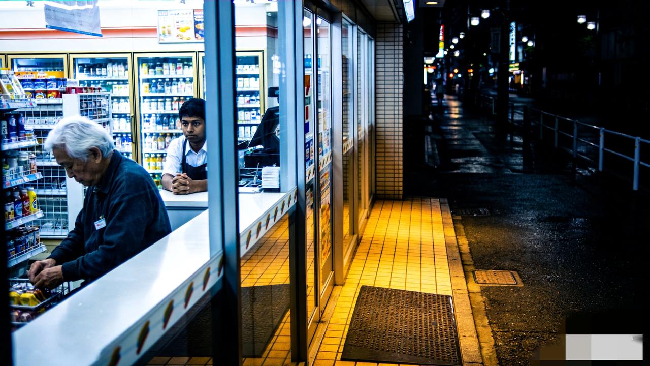 日本人口雪崩与AI接管困境：马斯克警告背后的人类危局

东京凌晨，便利店灯光照亮