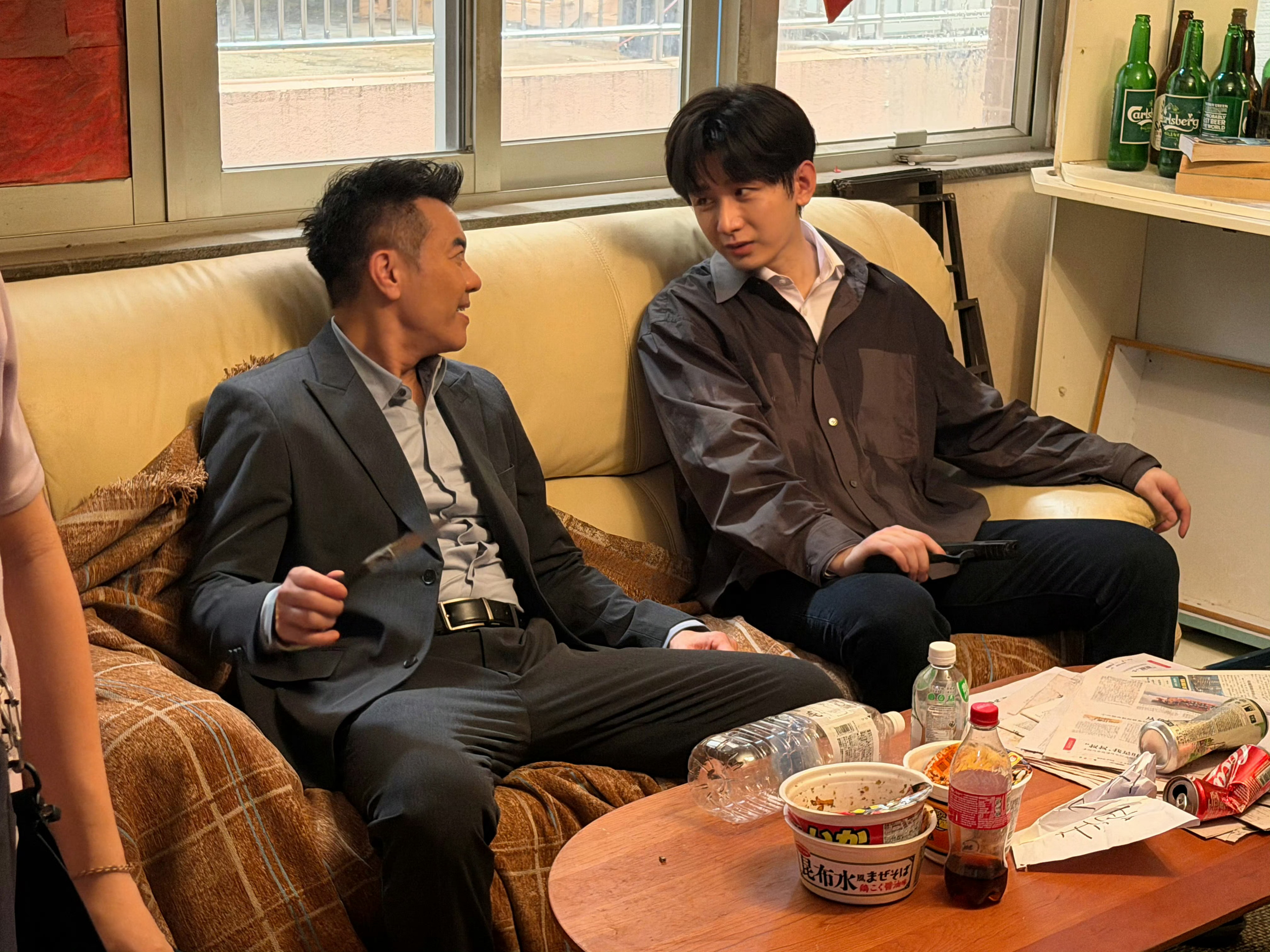 哇，新鲜的《狩谎》剧组新戏路透有剧组演员分享了，看起来好多格斗戏期待成毅林彦廷，