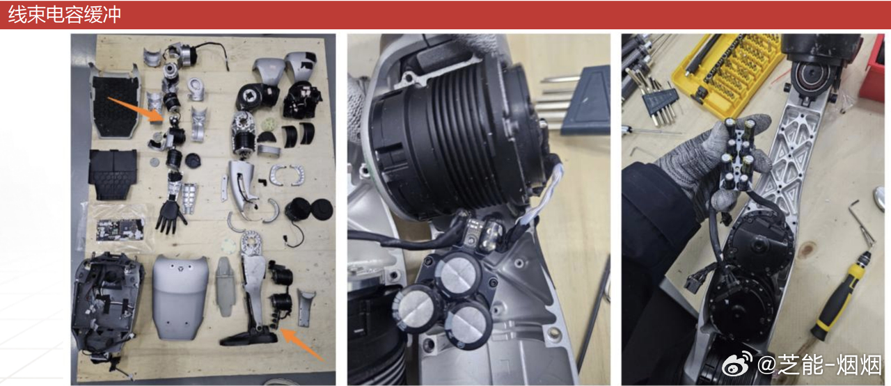 宇树 G1 人形机器人的核心竞争力，全藏在细节工程里。线束采用中空轴走线 + 标