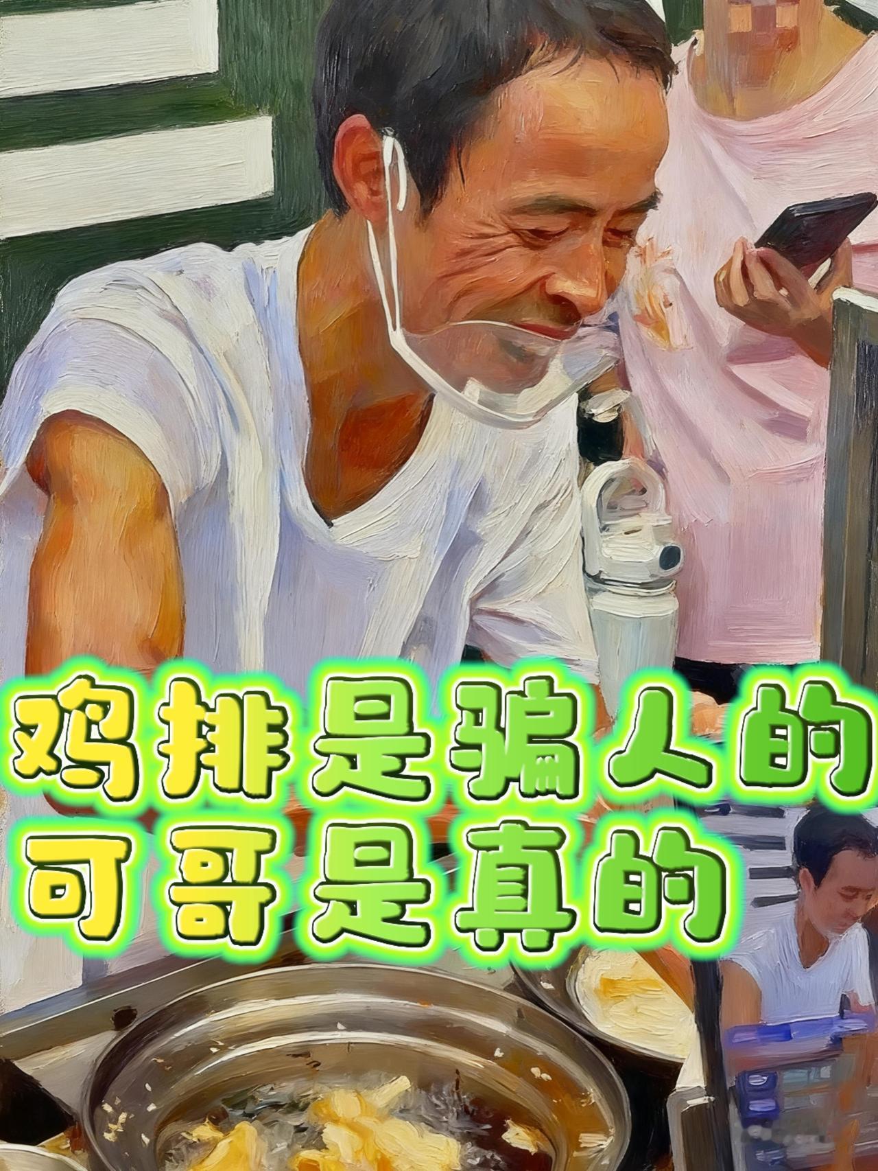 现在街边鸡排店越开越多，可咬一口满嘴都是裹粉，肉薄得像纸片。为啥大家都说“鸡排是