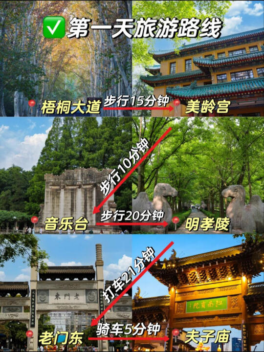 南京2天1夜攻略🔥超详细宝藏旅游路线❗️❗️