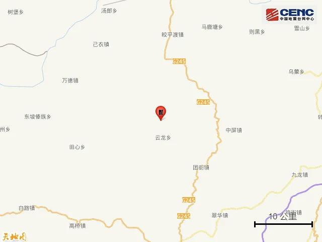 刚刚看到消息，5月8日14时42分云南昆明市禄劝县（北纬25.89度，东经102