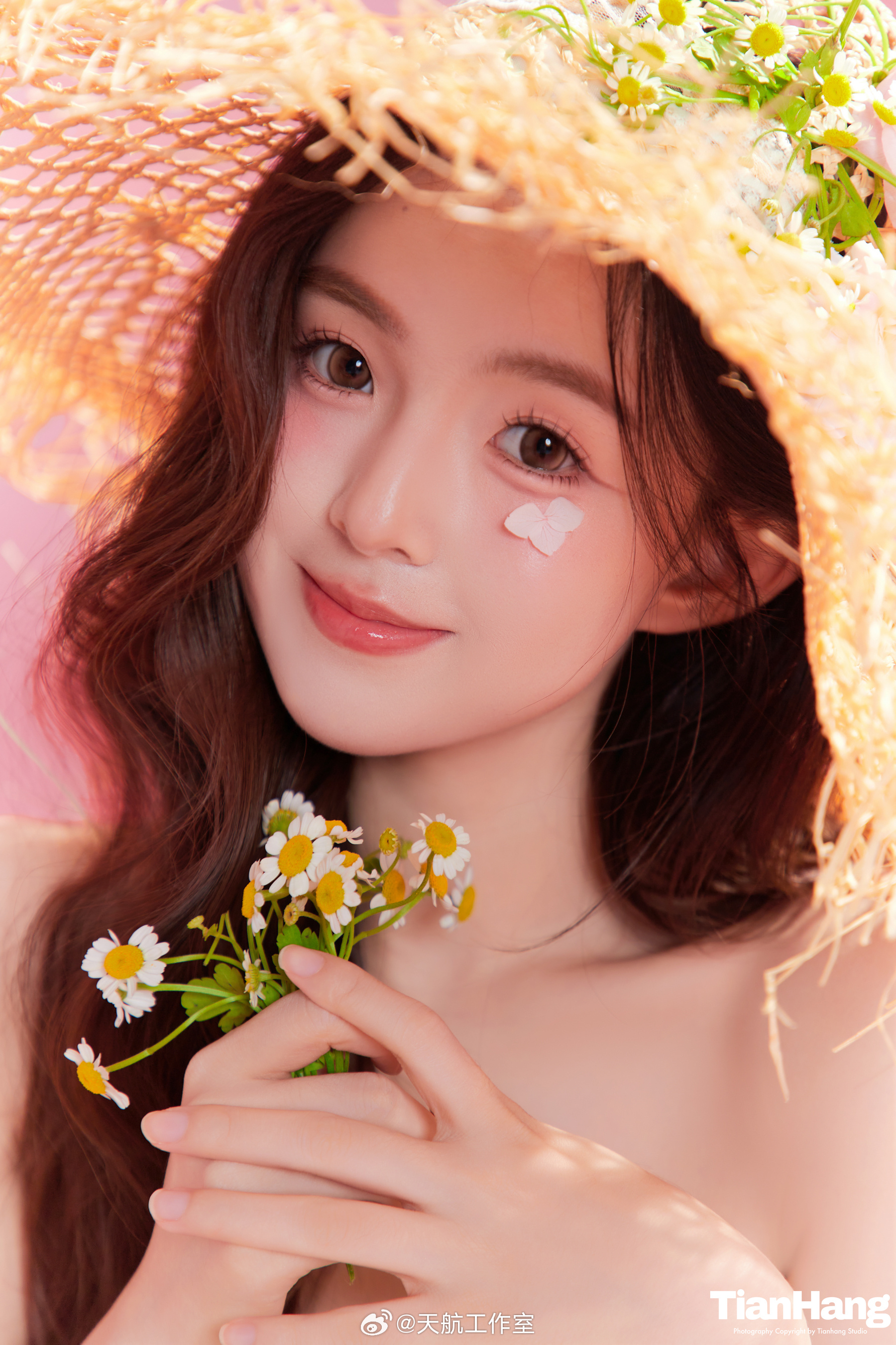 ✨棚拍分享少女与花 皆是温柔💐天航工作室韩系少女心棚拍花漾早春系列