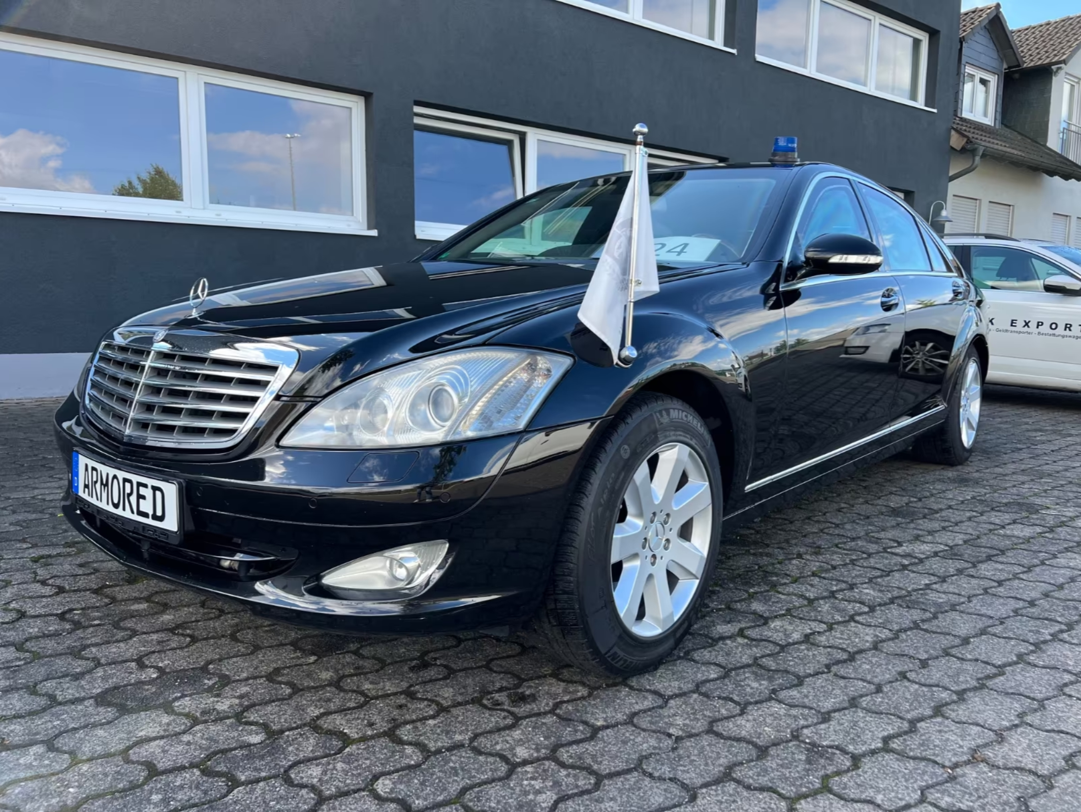 防弹车 Mercedes-Benz S600 GUARD，W221代奔驰S级原厂