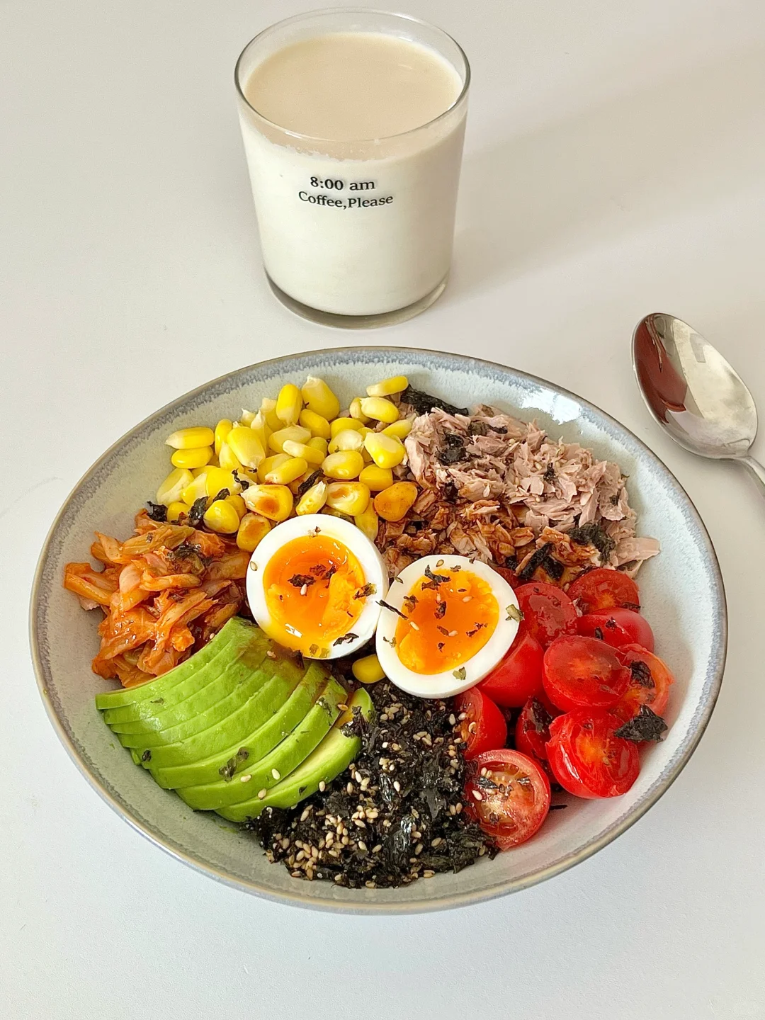一人食|金枪鱼牛油果拌饭🥑健康低卡❗