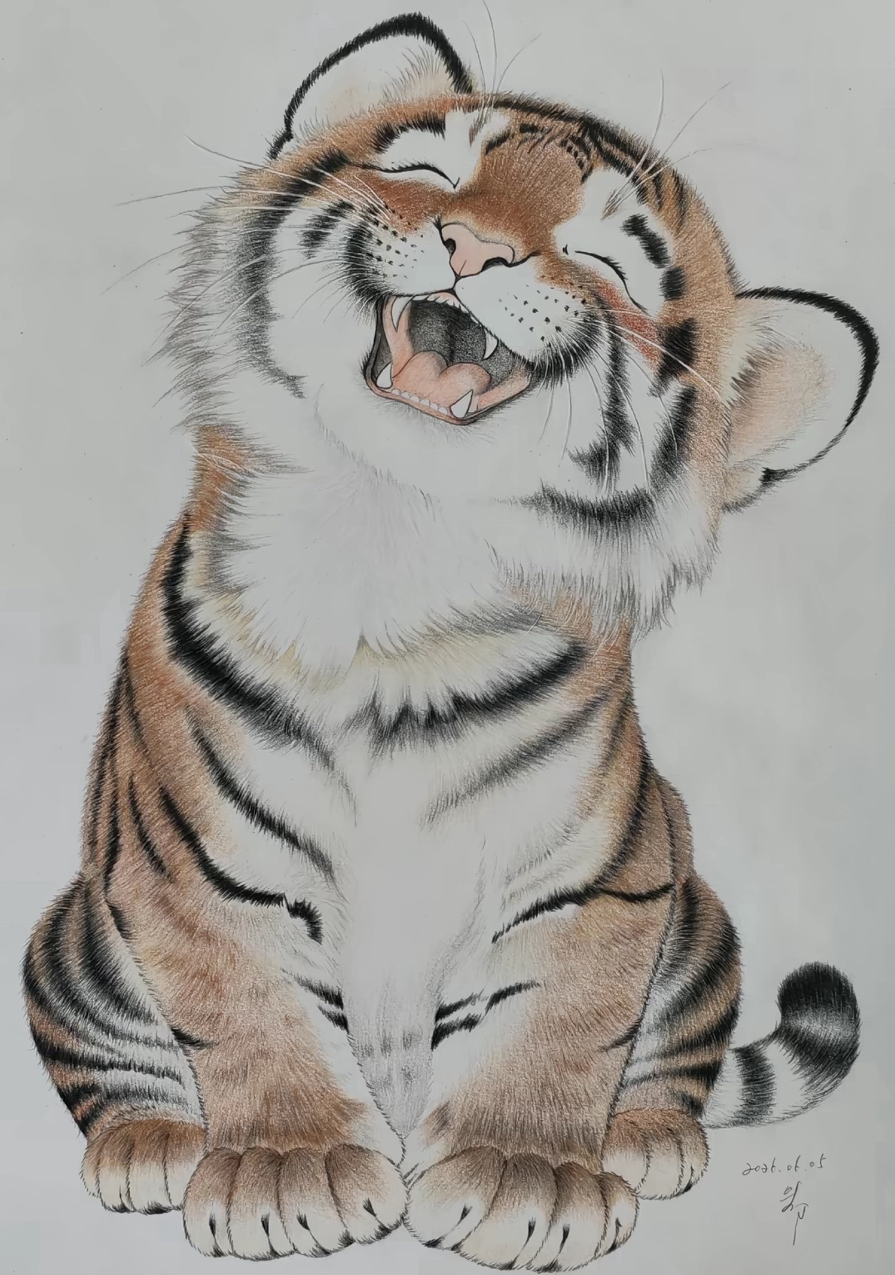 转发这只大猫咪宝宝，下半年一定发