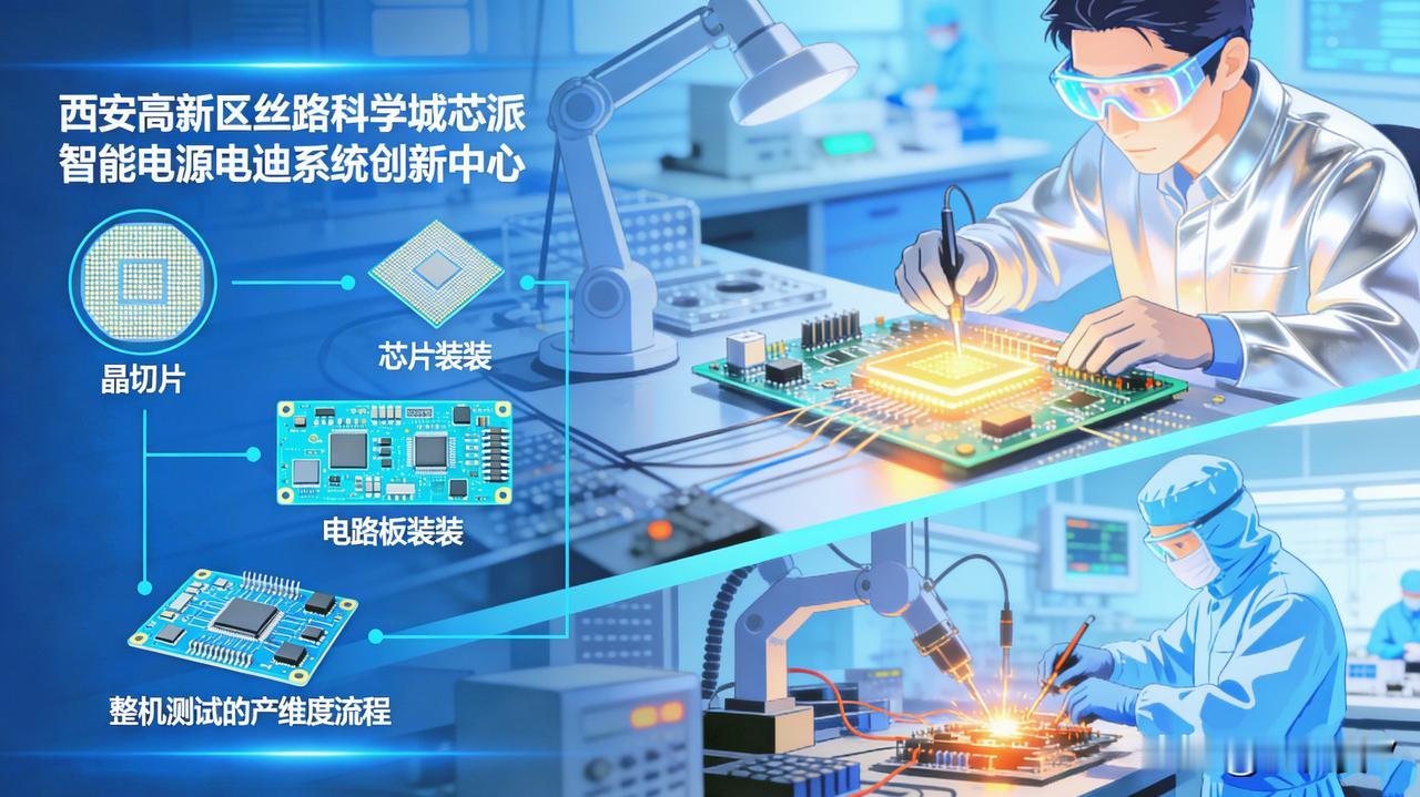 大西安又要起飞了！高新区这波“造芯”操作真的绝了！

全球唯一覆盖“晶圆-器件-
