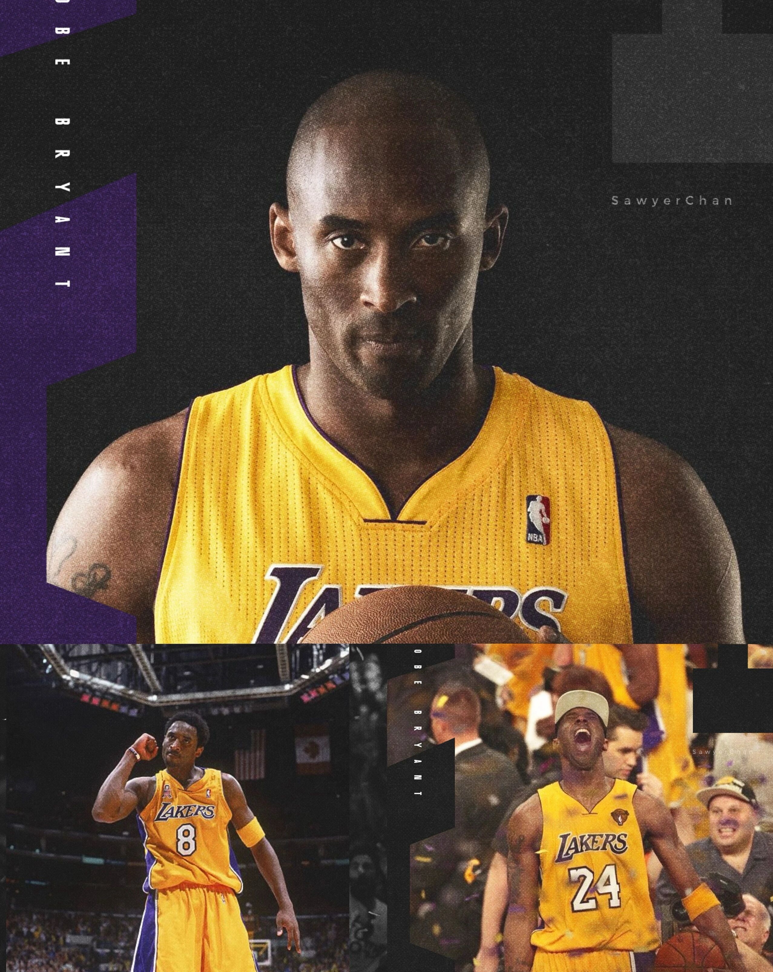 凌晨四点🕓💜💛科比KobeBryant凌晨四点