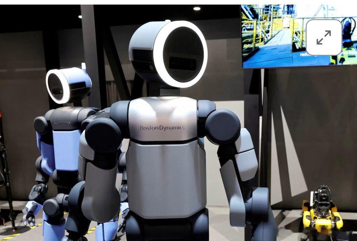 现代工会反对机器人上岗计划现代集团在美国CES期间，展示了其波士顿人形机器人的商