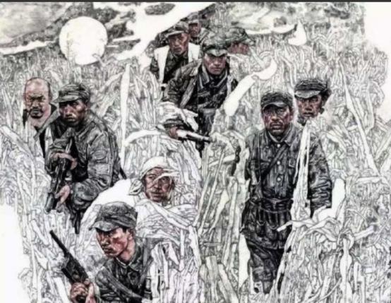1942年，50多名八路军被日军逼上悬崖，藏进18个山洞，一藏就是20多天，活命