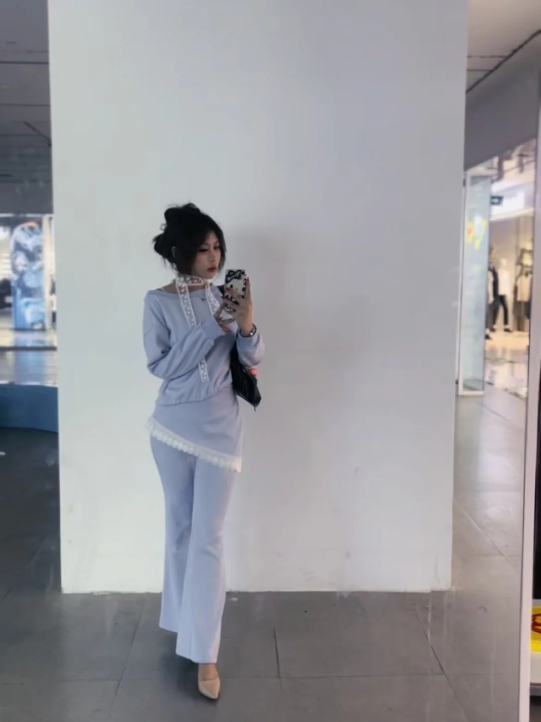 ootd｜今天是温柔的蓝～