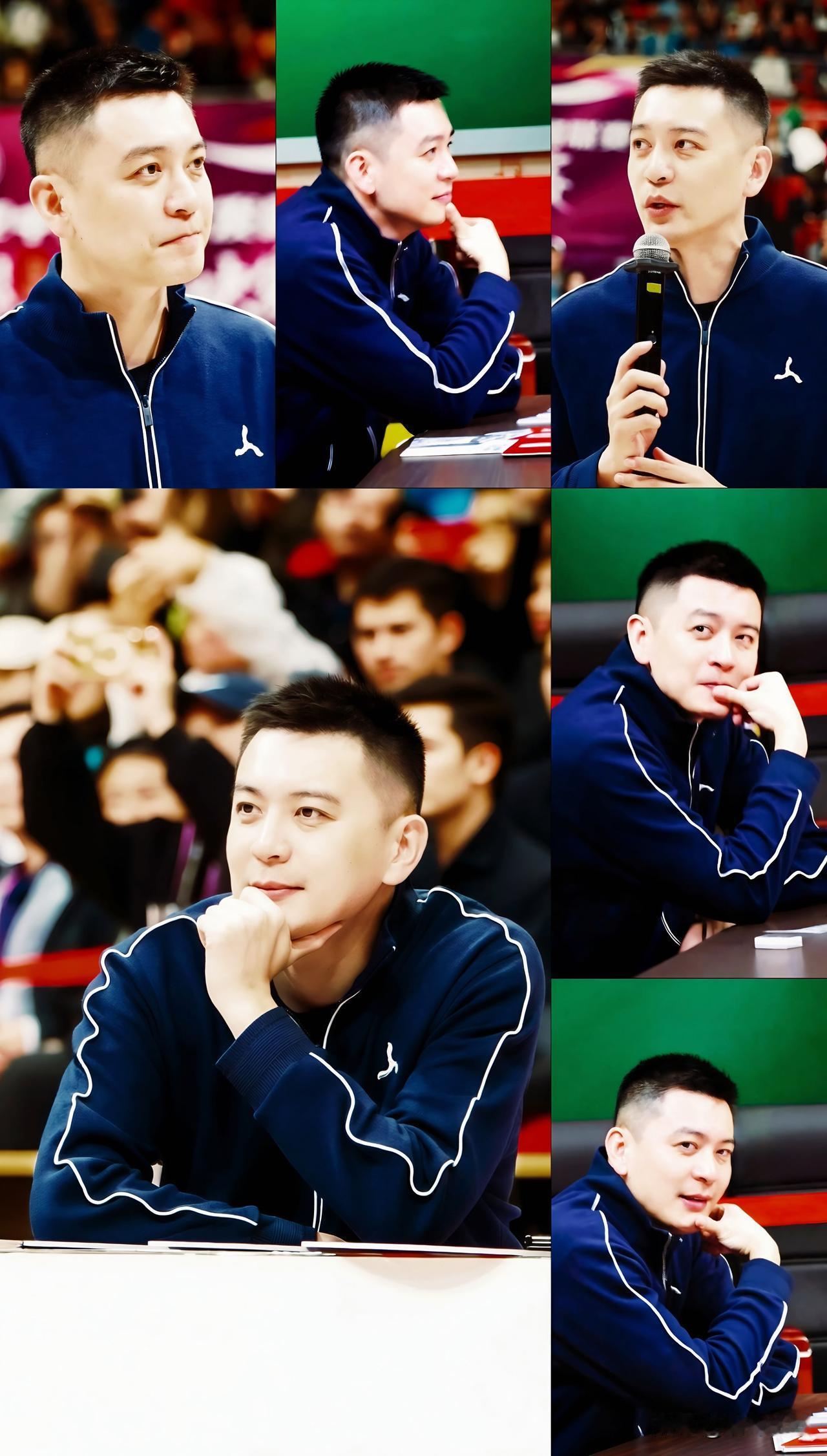 杨鸣，以CBDL中国篮球发展联盟总决赛推荐官的身份，持续助力青训发展，同时，以自