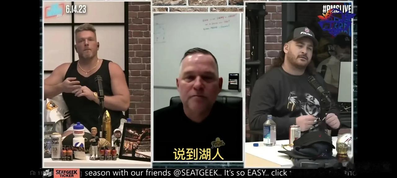 马龙生活不如意啊，在节目中疯狂内涵詹姆斯：说到湖人，我只想告诉你们一个突发新闻，