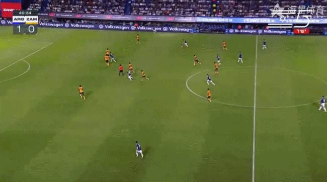 梅西直塞！小蜘蛛小角度打门，偏出了远门柱！！可惜！！阿根廷vs赞比亚