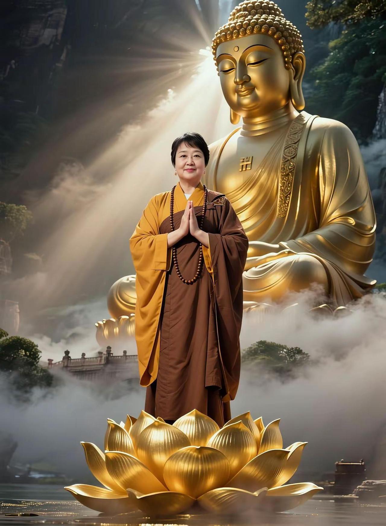 一心向佛心无杂念