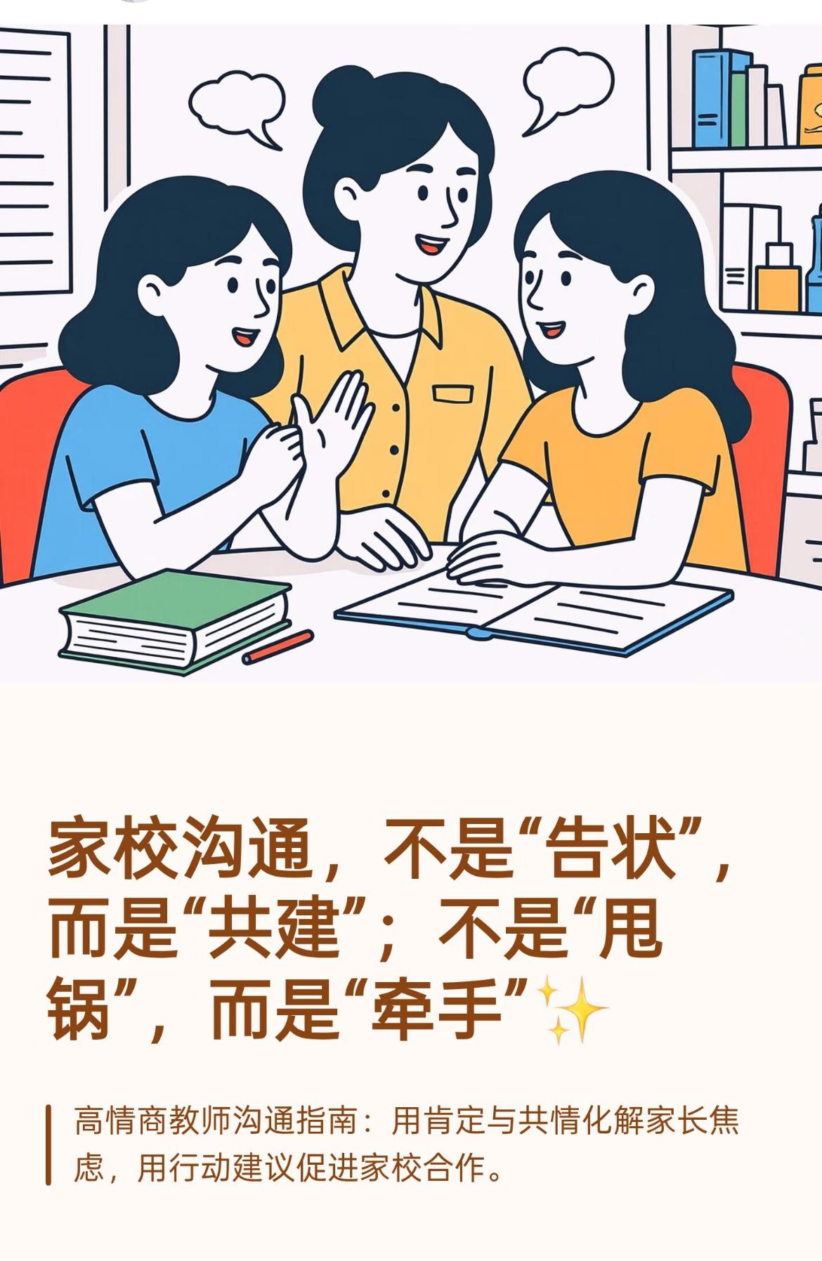 家校共育，本意是学校和家长携手一起助力孩子成长。
可现实里，很多本该学校完成的工