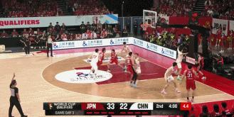 防守如空气？中国男篮对阵日本男篮的比赛进入第二节，情况并没有向好的方向好转，不仅