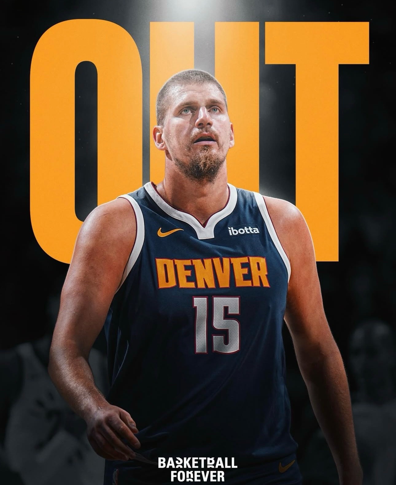 不幸中的万幸！约基奇￼遭遇左膝过度伸展，将至少缺阵4周。好消息是，约基奇的左膝韧