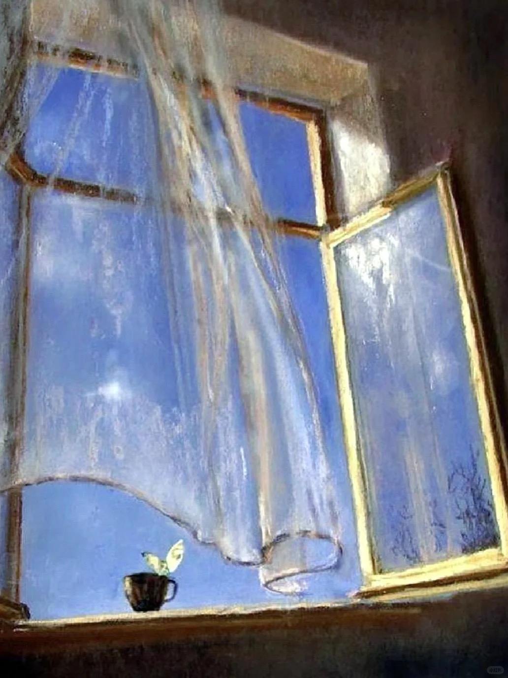 朦胧的光影和色彩绝了