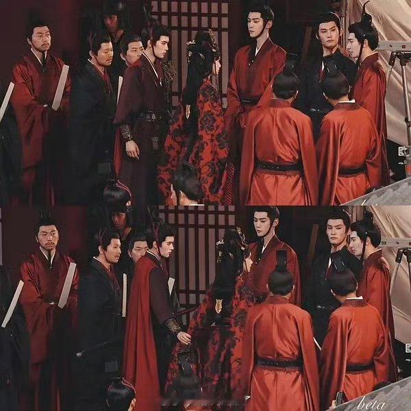 光这张路透，能不能看出翘楚的四男哪个演技最好？ 