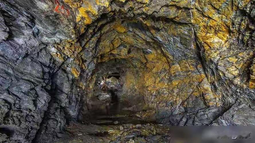 土里挖黄金
只是个比喻，其突什么好的，吃的都是土里种出来，挖出来的。
有土地才有