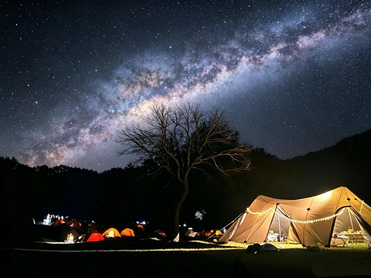 看见流星要许愿 我今年要去格鲁吉亚每周一山北京户外搭子徒步的快乐 山上的风景
