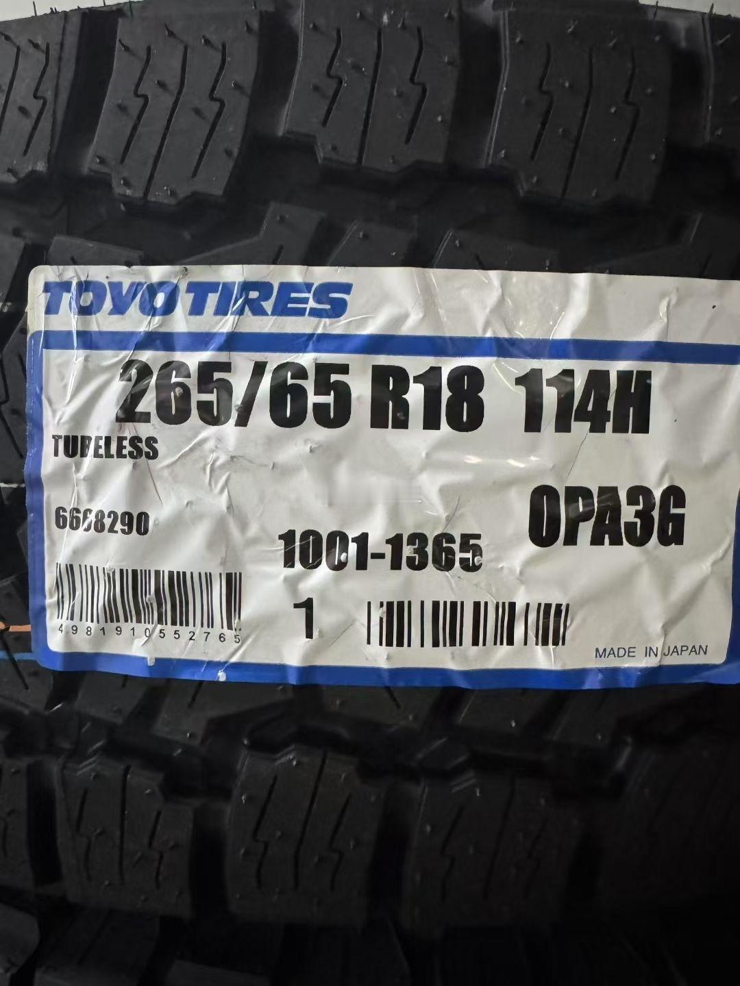 🇯🇵 TOYO OPA3G​东洋新品越野AT胎​数据全 噪音小​适合中度越野